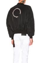 Alyx Pilot Bomber Jacket In Black