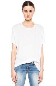 R13 Cash Jersey Boy Tee In White