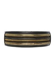 Pierre Balmain Wide Belt In Black