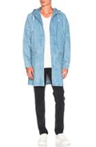 Stussy Denim Parka In Blue