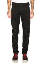 Amiri Classic Cargo Pants In Black,camo