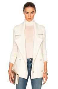 Soyer Notch Collar Vest In Neutrals
