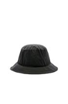 Acne Studios Buk Face Tech Hat In Black