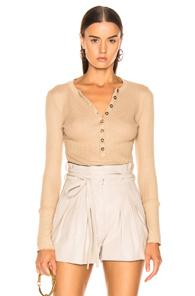 The Range Stark Waffle Knit In Brown,neutral