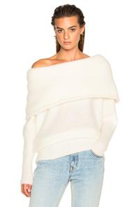 Acne Studios Daze Sweater Pearl White