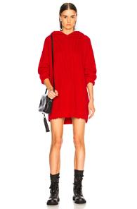Rta Arden Hoodie Dress In Red
