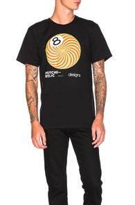 Stussy Dizzy 8 Ball Tee In Black