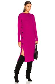 Mara Hoffman Fayre Sweater Dress In Purple