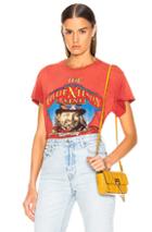 Madeworn Willie Nelson Tee In Red