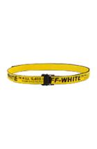 Off-white Industrial Belt In Yellow
