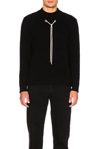 Craig Green Boucle Knit Sweater In Black
