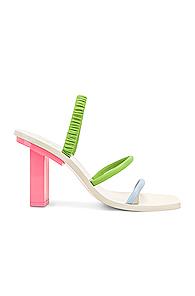 Cult Gaia Kaia Heel In Blue,green,pink