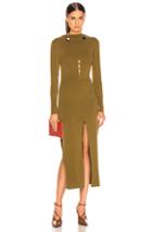 Jacquemus Douira Dress In Green