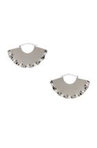 Loewe Frills Earrings In Metallics