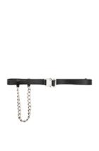 Alyx Chain Link Roller Coaster Belt In Black