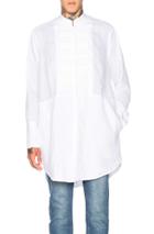 Loewe Plastron Oversize Shirt In White