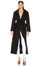 Jacquemus Aissa Trench Dress In Black