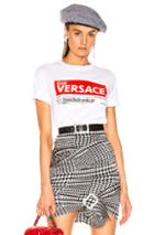 Versace Logo Shirt In White