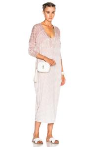 Raquel Allegra Raglan Dress In Pink,ombre & Tie Dye