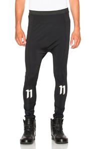 11 By Boris Bidjan Saberi Reflective Tights In Black