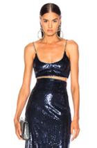 Dundas Sequin Bustier In Blue