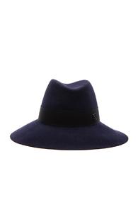 Maison Michel Kate Hat In Blue