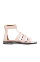 Givenchy Leather Gladiator Sandals In Neutrals