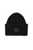 Acne Studios Pansy Wool Hat In Black