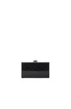Edie Parker Jean Solid Clutch In Metallics,black