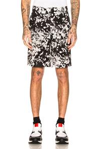 Givenchy Classic Bermuda In Black,floral