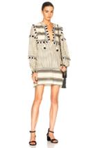Dodo Bar Or Emanuelle Dress In Neutral,gray,stripes
