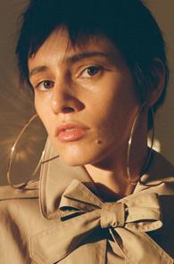 Magda Butrym Large Hoop Earrings In Metallics