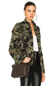 Nili Lotan Cambre Jacket In Green,abstract