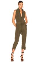 Calvin Rucker Whats Luv Jumpsuit In Green