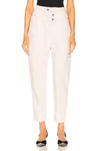 Isabel Marant Etoile Lago Pant In Neutral