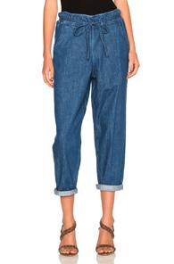 Ulla Johnson Sabi Denim Pants In Blue