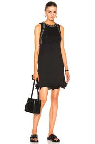 3.1 Phillip Lim Sleeveless Dress With Pleated Skirt In Black