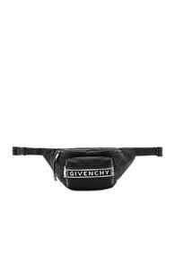 Givenchy Logo Bum Bag In Black