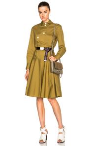 Marni Shirt Dress In Green