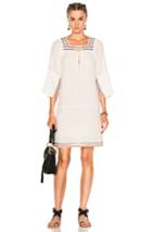 Apiece Apart Embroidered Nueva Tewa Dress In White