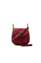 Chloe Mini Suede Hudson In Red