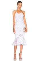 Jonathan Simkhai Bonded Burnout Dress In White