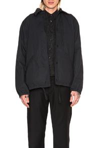 Engineered Garments Ground Nyco Ripstop Jacket In Black