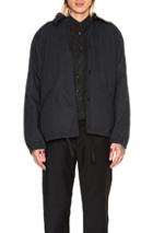 Engineered Garments Ground Nyco Ripstop Jacket In Black