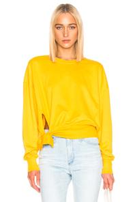 Ag Adriano Goldschmied Kylan Sweatshirt In Yellow