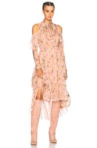 Ulla Johnson Marion Dress In Floral,pink
