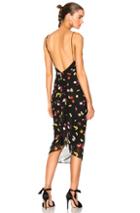 Sandy Liang Harper Dress In Abstract,black