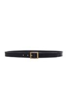 Frame Denim Le Slim Heritage Belt In Black