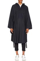 Oamc Jungle Poncho In Blue