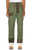 Engineered Garments Fatigue Pant Cotton Ripstop In Green